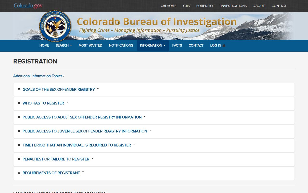 La Plata County sex offender search scope and lawful-use information